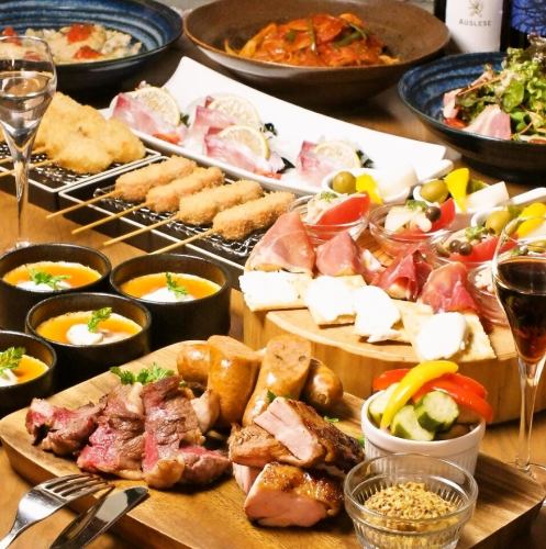 All-you-can-drink at Yabe Sakaba includes all-you-can-drink draft beer★☆You can choose from 3 types of banquet courses★From 4,000 yen (4,400 yen including tax) including all-you-can-drink for 2 hours