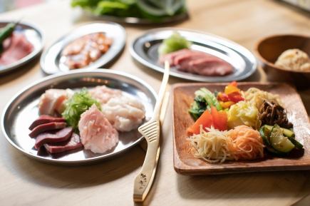 ※4名様ご予約の場合こちらから※【飲み放題90分付】あかやしろ燈宴会コース全15品6500円(税込)