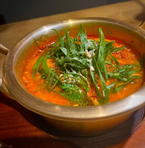 맛 매운 두부 찌개