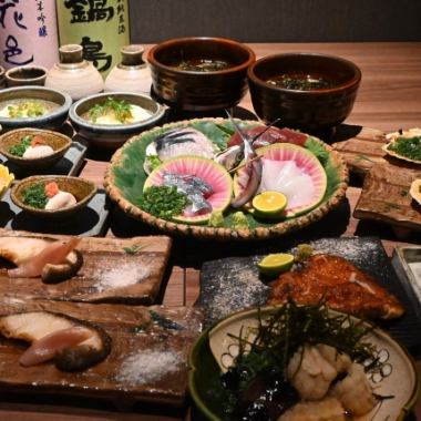 【包含2.5小時暢飲!共9道菜】主廚精選套餐(推薦聚會)8,500日圓(含稅)