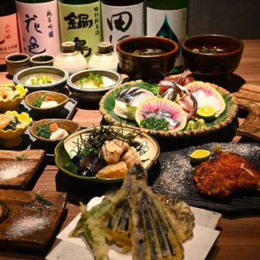 【10道菜,2.5小時暢飲】主廚精選套餐(推薦用於聚會)含稅10,000日元