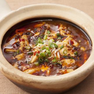 Spicy Sichuan mapo tofu
