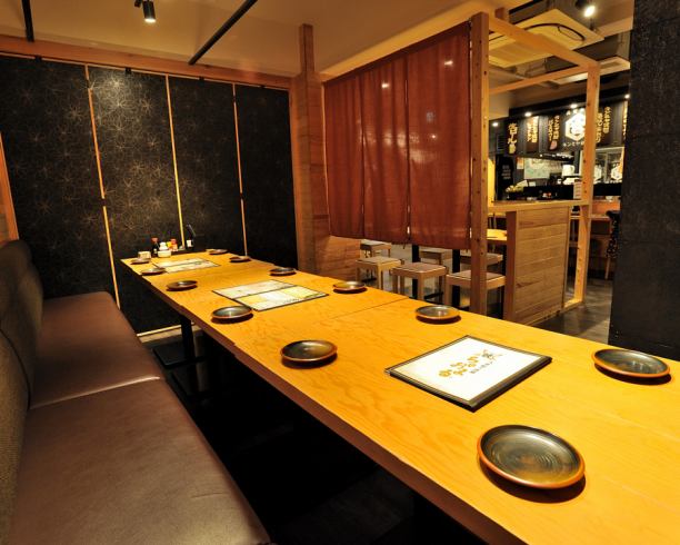 我們可以準備私人房間式空間/無限暢飲套餐4,000日元起