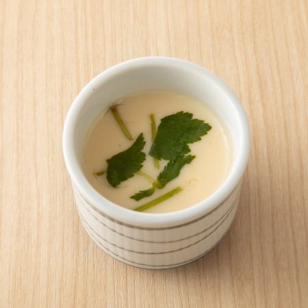 Savory egg custard