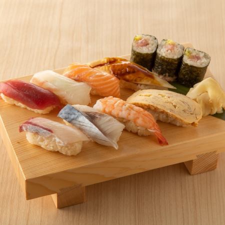 Nigiri 1 serving (9 pieces, scroll)