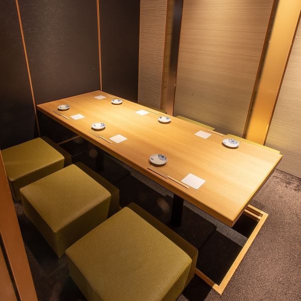 [Completely equipped with private rooms] Seafood private room dining with an outstanding atmosphere.Feel the joy of eating and talking about the rich four seasons of Japan in a private room with a sense of privacy.The private room, which is perfect for small and medium-sized meals, is also recommended for families and small banquets.30 seconds walk from the east exit of Omiya station and excellent access