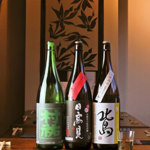 All-you-can-drink local sake is also available!