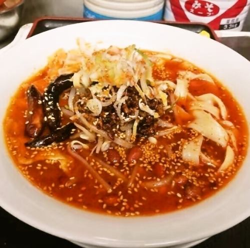 マーラー刀削麺(激辛)