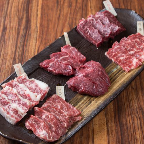 熊本直送の馬肉が自慢