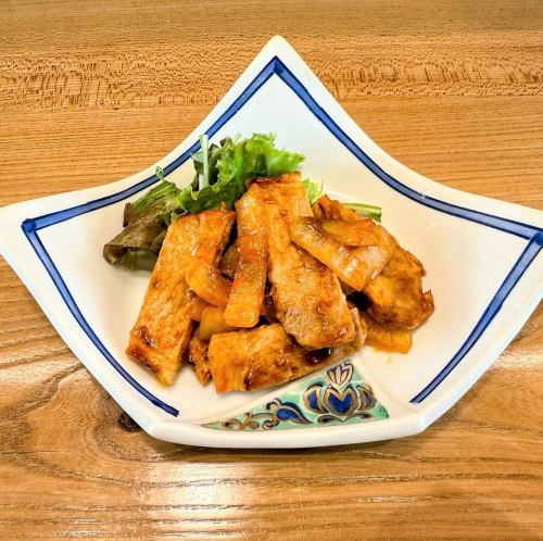 十勝産のポークチャップ