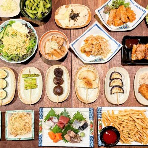 一品料理も充実!