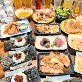 【6.7月の十勝満喫宴会コース】１４品3,500円｜生ビール込50種！120分飲み放題付
