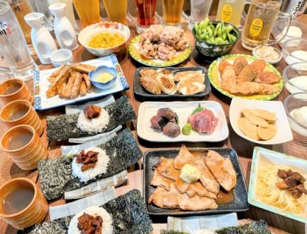 【6.7月の十勝満喫宴会コース】14品3,500円|生ビール込50種!120分飲み放題付