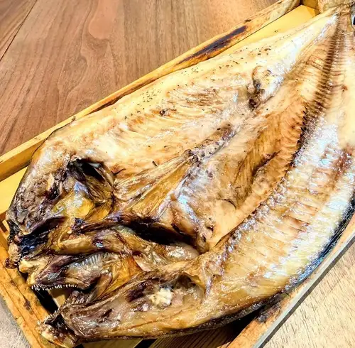 必ず頼んで欲しい！厳選はみ出るほっけ