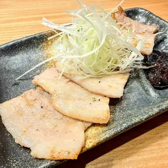 十勝産豚の白髪ねぎ焼き