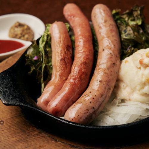 Assorted sausage