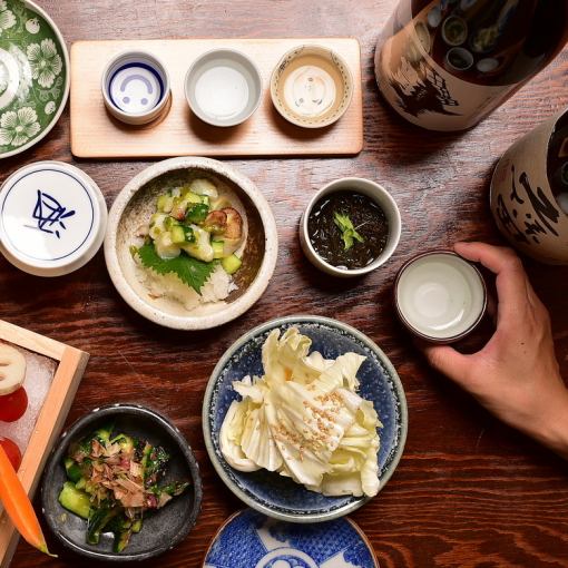 魚と炉端贅沢コース　6000円　（飲み放題2H付）