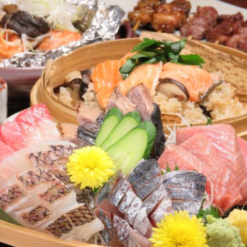 贅沢越後炉端ちぃぼう　1.0000円会食コース（飲み放題2H付）