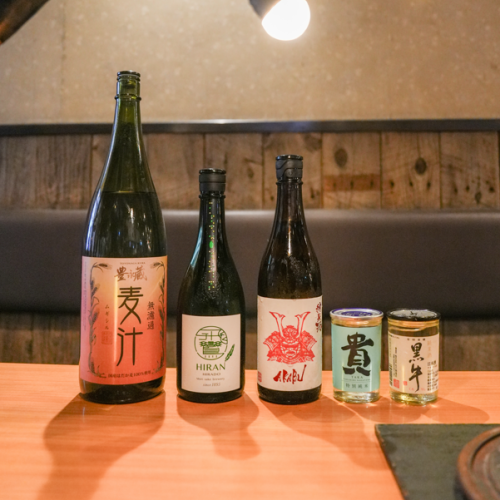 レアな日本酒と合わせる新しいご提案