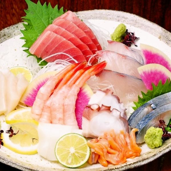Assorted sashimi (medium)