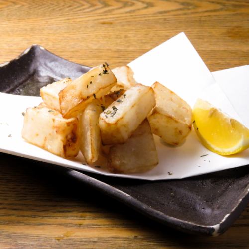 Deep-fried radish