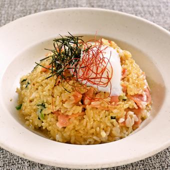 温玉ガーリック炒飯