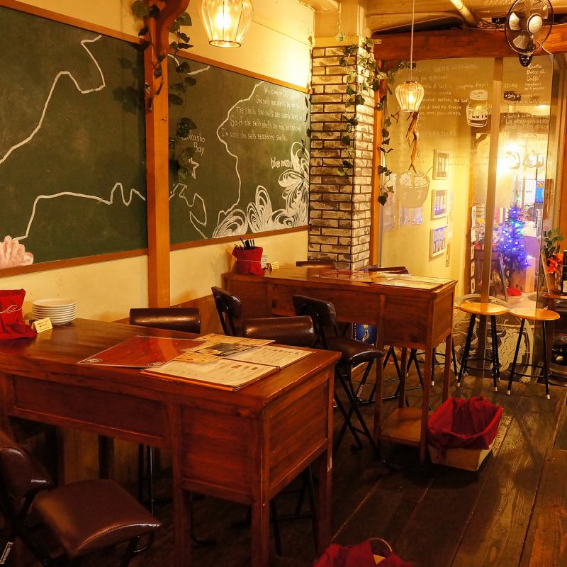 お席 シーフードバル 伊勢志摩食堂