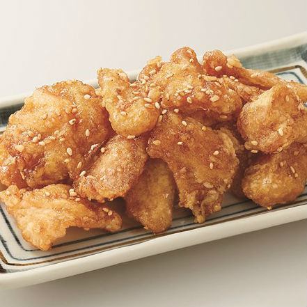 Crispy skin with sweet and sour sauce