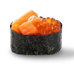Salmon Ikura Gunkan/Snow Crab Miso Top