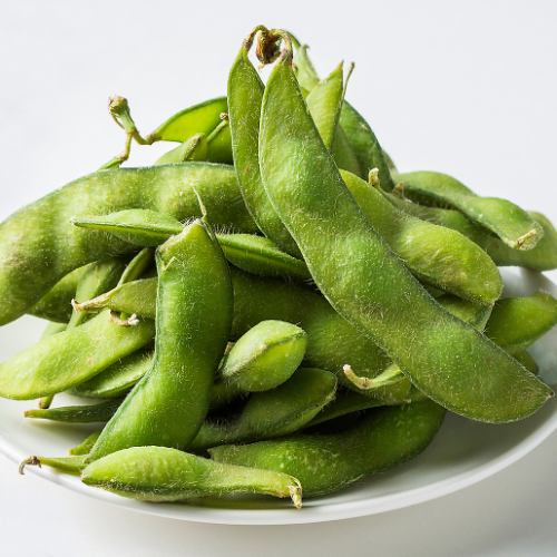A standard and popular side dish for alcohol! Boiled edamame