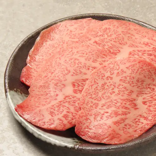 特上な薄切りロース