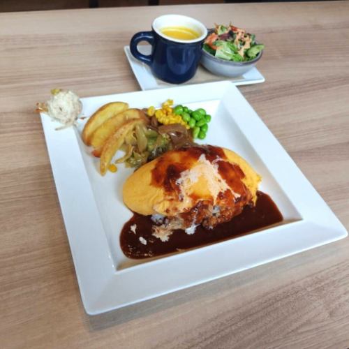 ◆ハンバーグ＆オムライス