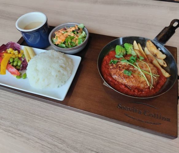ソアヴィータハンバーグプレート