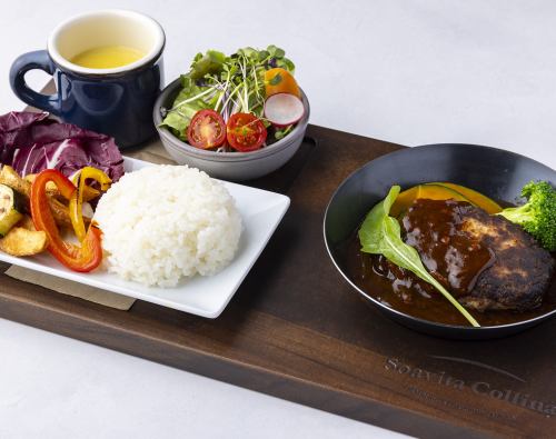 ソアヴィータハンバーグプレート