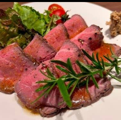 Homemade roast beef