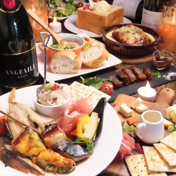 【お肉もピザもデザートも♪】「今日は○○が食べたい気分…」にお応えできる☆種類豊富なメニューの数々♪