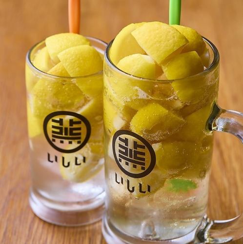 "名物アイス檸檬サワー"