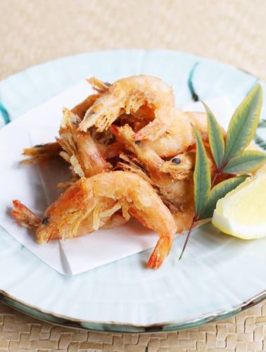 Deep-fried Amakusa shrimp