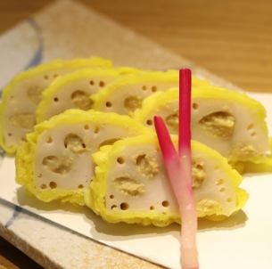 mustard lotus root