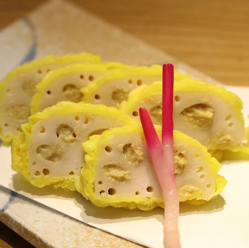 Kumamoto specialty [mustard lotus root]