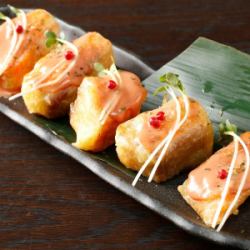 ふわっカリッ♪サーモンマヨ