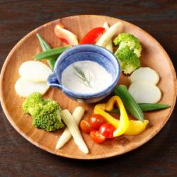 ディップソースが旨い♪バーニャカウダ