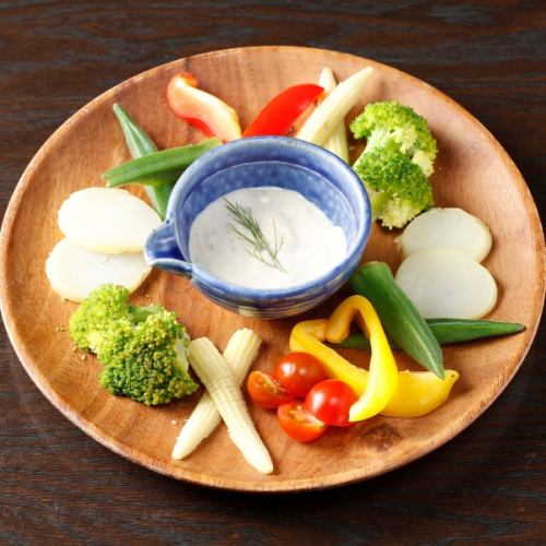 ディップソースが旨い♪バーニャカウダ