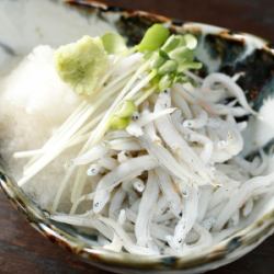 釜揚げしらすおろし