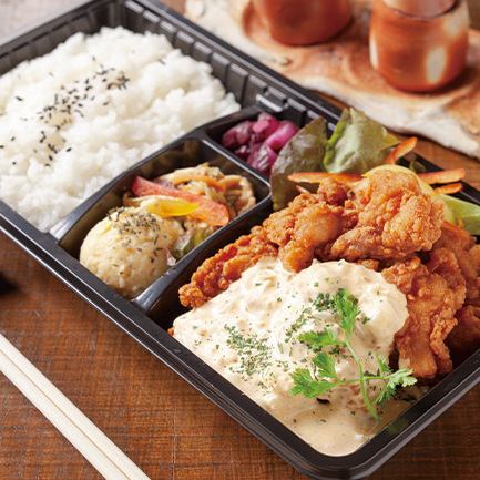 Chicken nanban bento