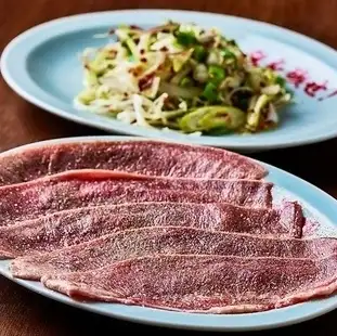 香味野菜のタン焼き