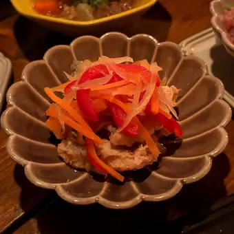 Marinated horse mackerel