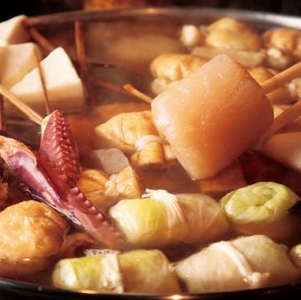 Monday to Thursday only [Coupon Hana Course] Chef's choice of skewers and recommended oden!