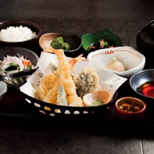 【法要・顔合わせ・お食事会に！ワンドリンク付き】　天ぷら御膳
