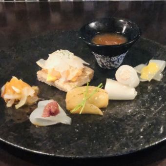 [Senshu Kappo in Spring] Seasonal ingredients, refined flavors, and heartfelt hospitality